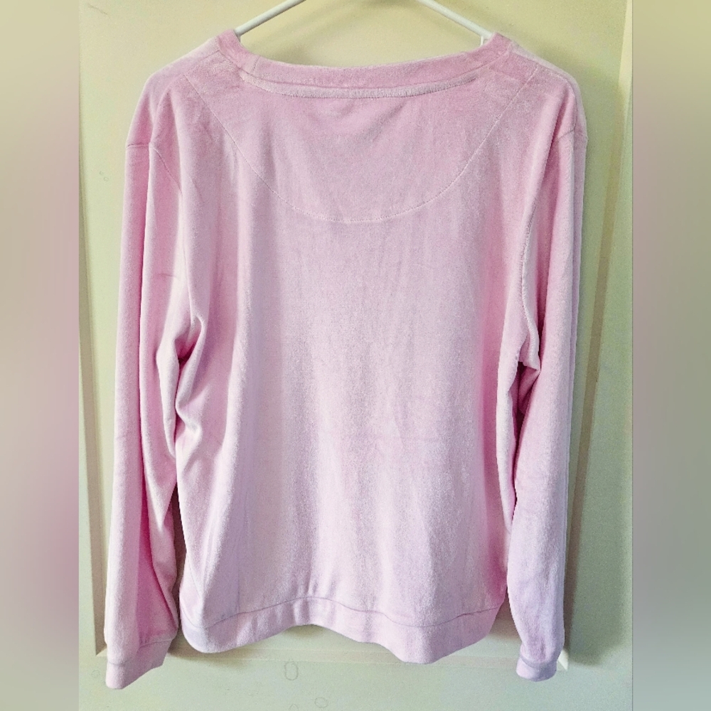 NWT - Juicy Couture Pink Pajama Top - Picture 2 of 4